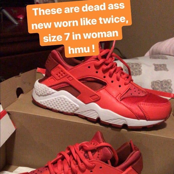 Rush Coral Nike Air Huarache - Picture 2 of 2